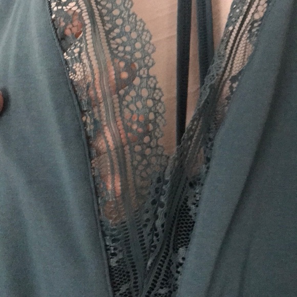 NWT Express Blue Halter Bodysuit - Picture 4 of 5